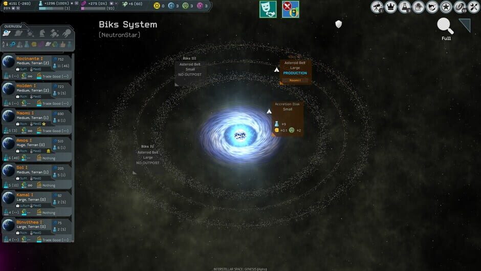 Interstellar Space: Genesis Screenshot