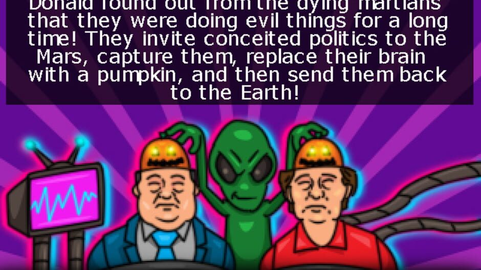 Donald VS Martians Screenshot