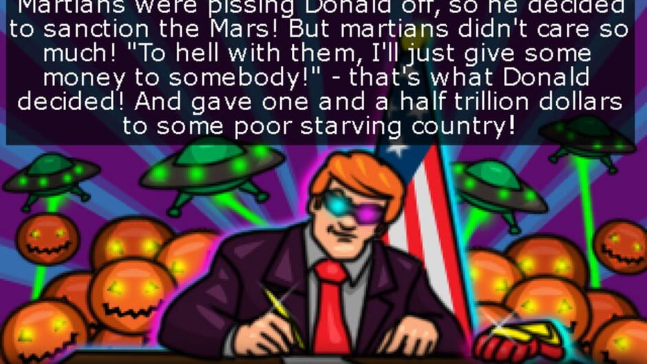 Donald VS Martians Screenshot