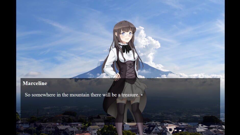 สกรีนช็อตจาก The Scenic Treasures - Japanese Learning Visual Novel (รูปที่ 5)