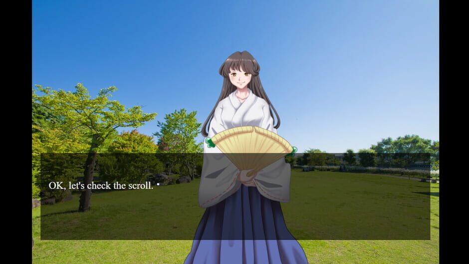 สกรีนช็อตจาก The Scenic Treasures - Japanese Learning Visual Novel (รูปที่ 2)