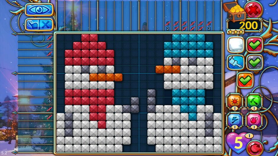 Travel Mosaics 6: Christmas Around the World Screenshot