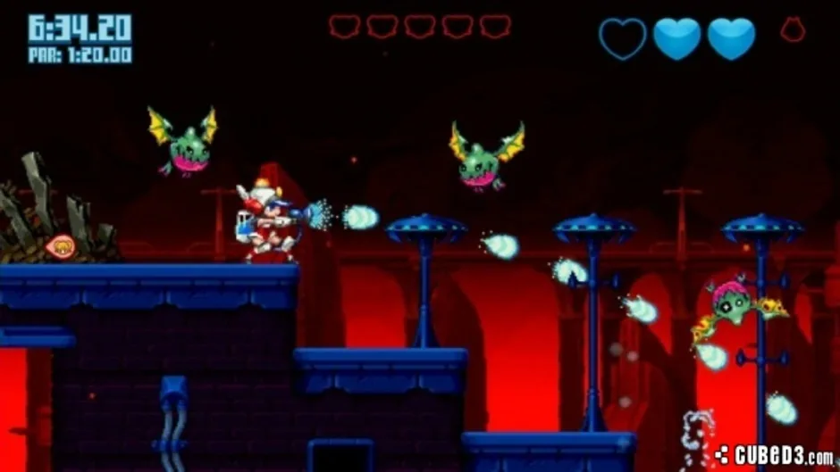 Mighty Switch Force!, captura de tela 2