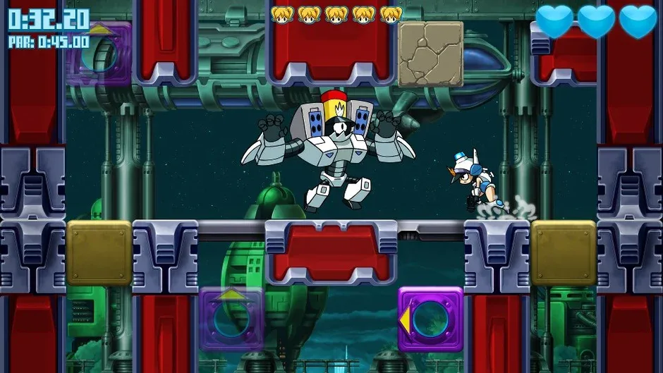 Mighty Switch Force!, captura de tela 4