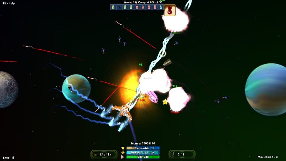 Deep Space Anomaly Screenshot
