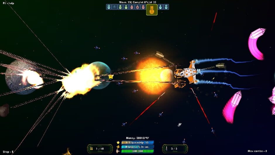 Deep Space Anomaly Screenshot