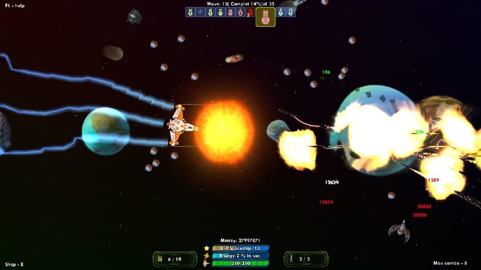 Deep Space Anomaly Screenshot