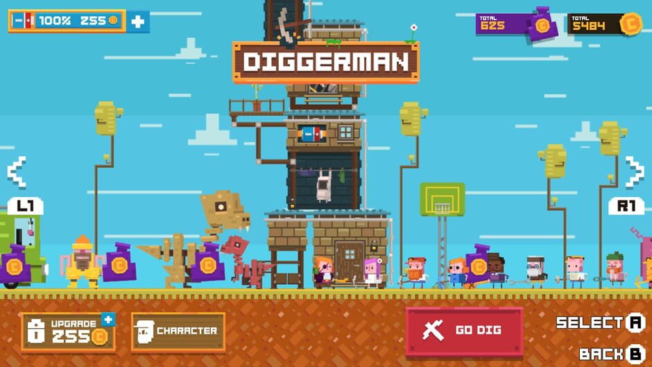 Diggerman Screenshot