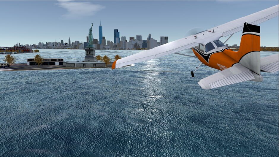 สกรีนช็อตจาก VR Flight Simulator New York - Cessna (รูปที่ 9)