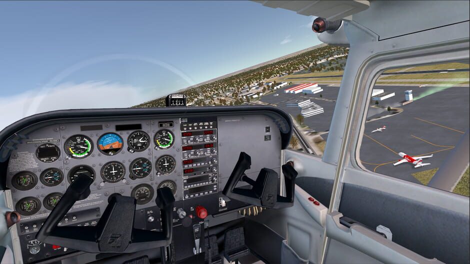 สกรีนช็อตจาก VR Flight Simulator New York - Cessna (รูปที่ 8)
