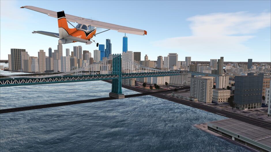 สกรีนช็อตจาก VR Flight Simulator New York - Cessna (รูปที่ 7)