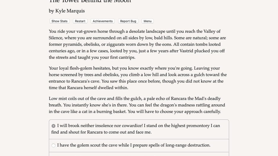 Tower Behind the Moon Screenshot