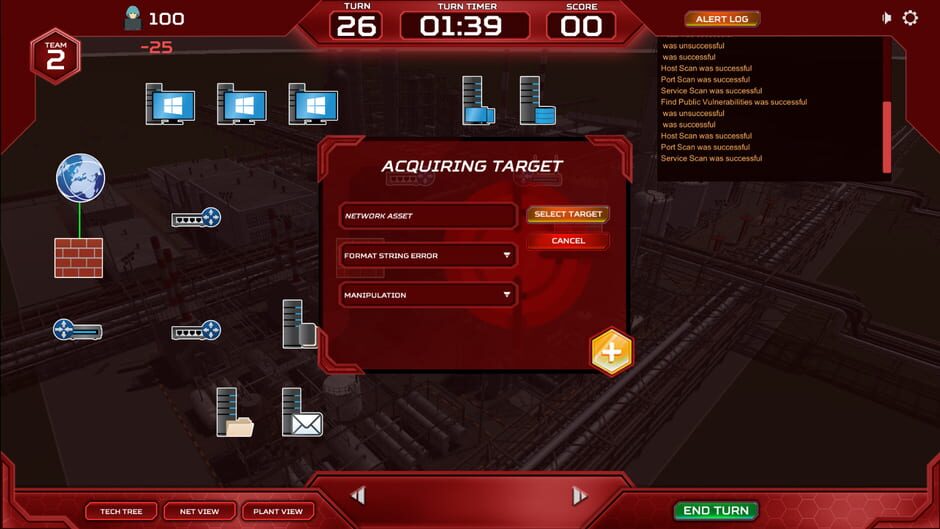 ThreatGen: Red vs. Blue Screenshot