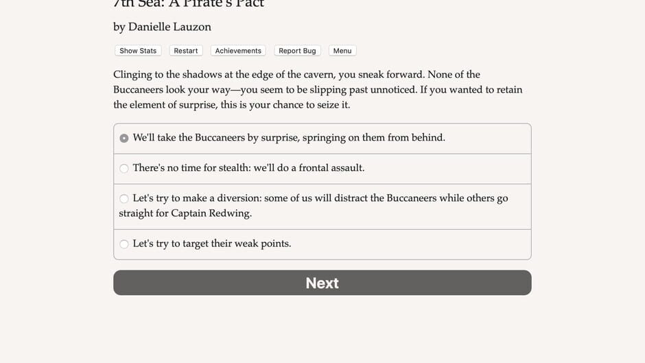 7th Sea: A Pirate's Pact Screenshot