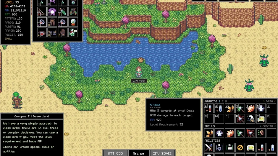 Кадър от Adventure Land: The Code MMORPG