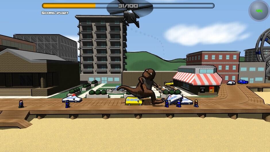 Attack of the Giant Mutant Lizard Screenshot