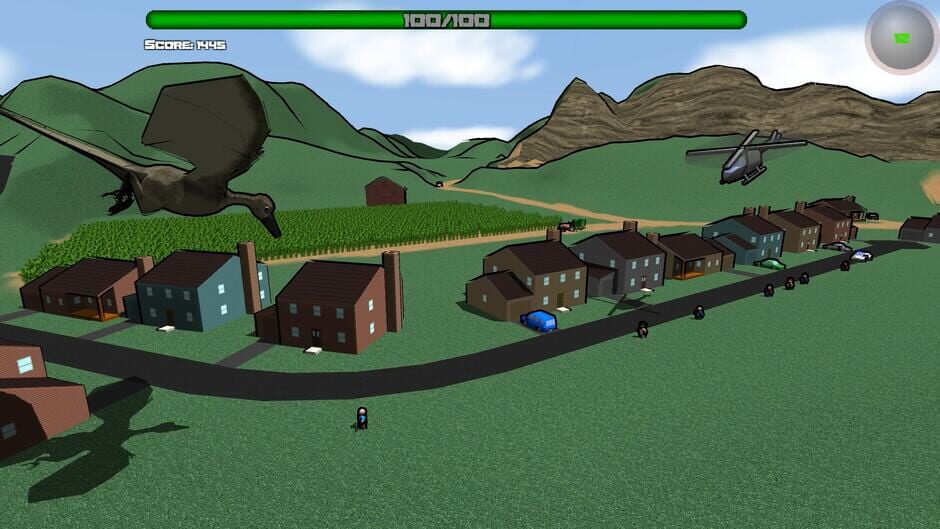 Attack of the Giant Mutant Lizard Screenshot