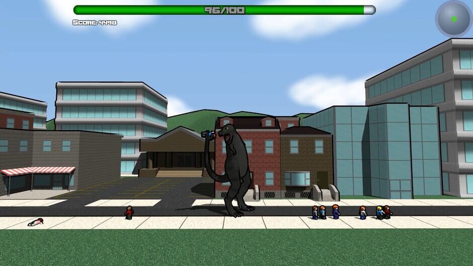 Attack of the Giant Mutant Lizard Screenshot