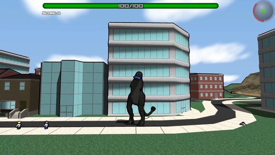 Attack of the Giant Mutant Lizard Screenshot