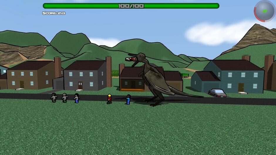 Attack of the Giant Mutant Lizard Screenshot