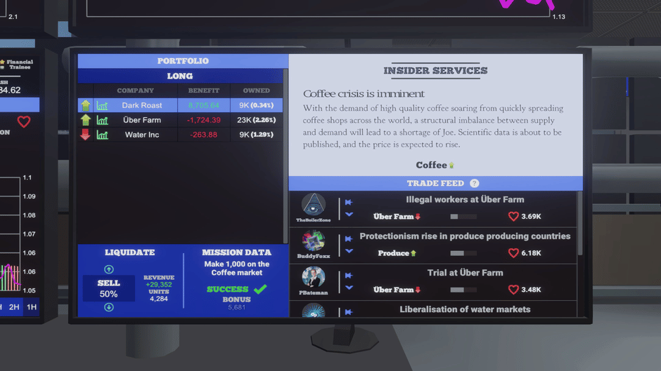 The Invisible Hand Screenshot