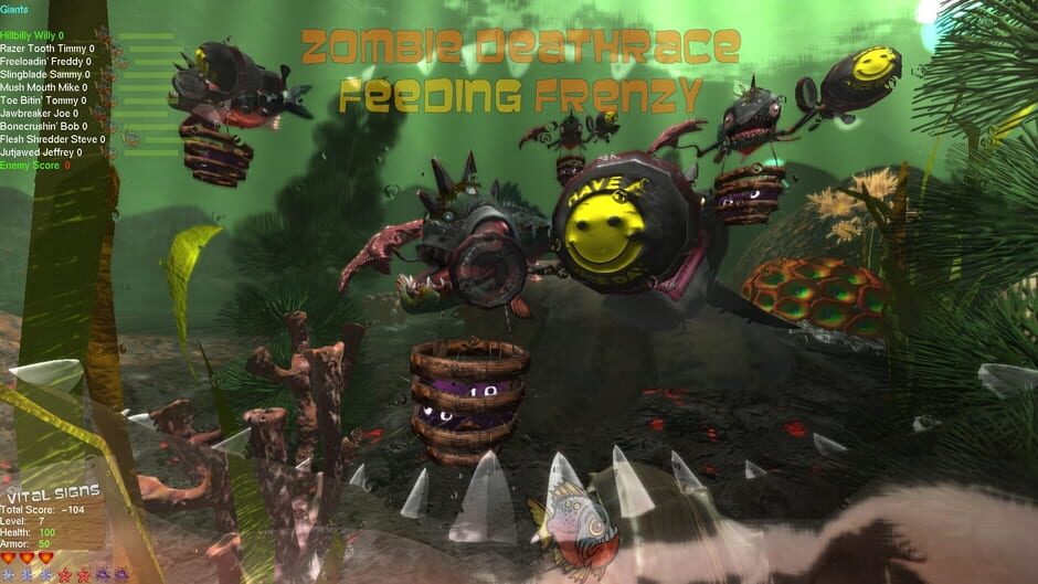 สกรีนช็อตจาก Zombie Deathrace Feeding Frenzy (รูปที่ 6)