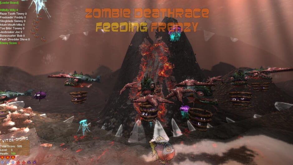 สกรีนช็อตจาก Zombie Deathrace Feeding Frenzy (รูปที่ 3)