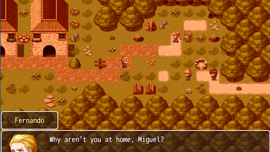 Sick Love - An RPG Maker Novel Screenshot