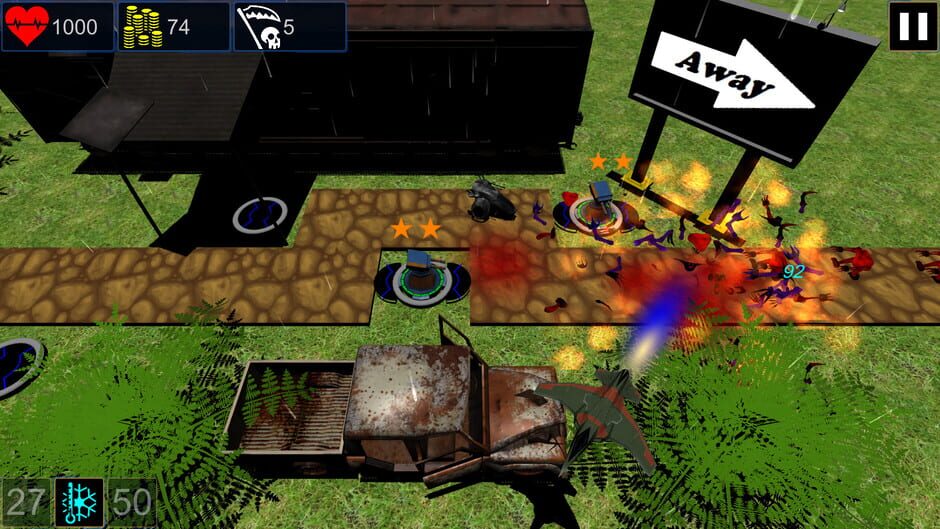 Trash defense screenshot