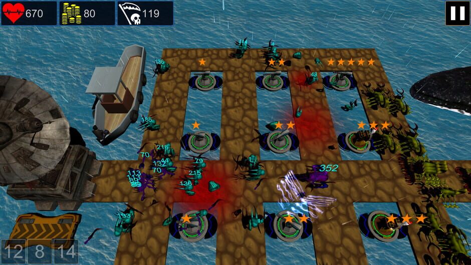 Trash defense screenshot