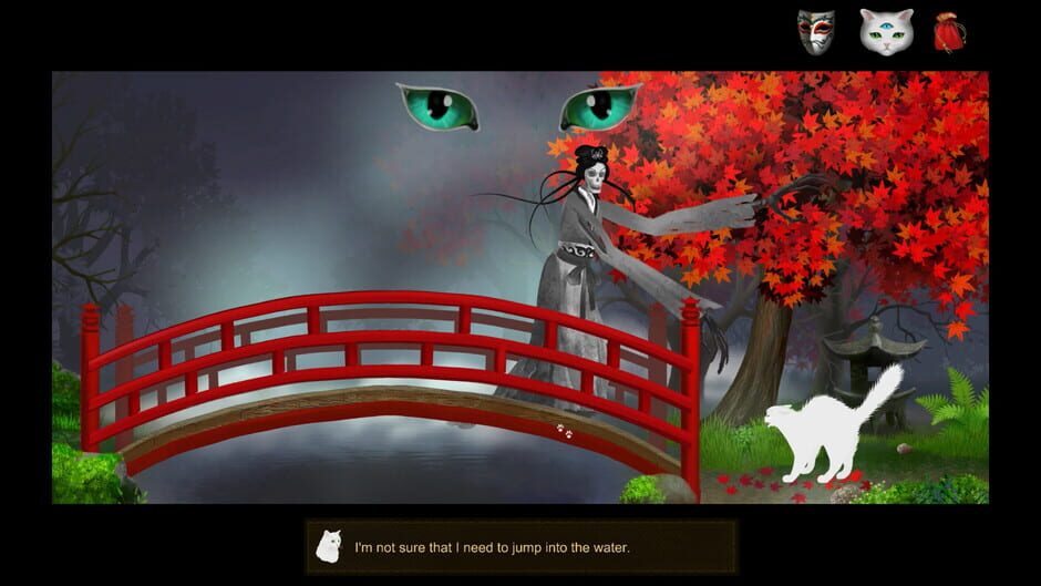 Cat and Ghostly Road Screenshot