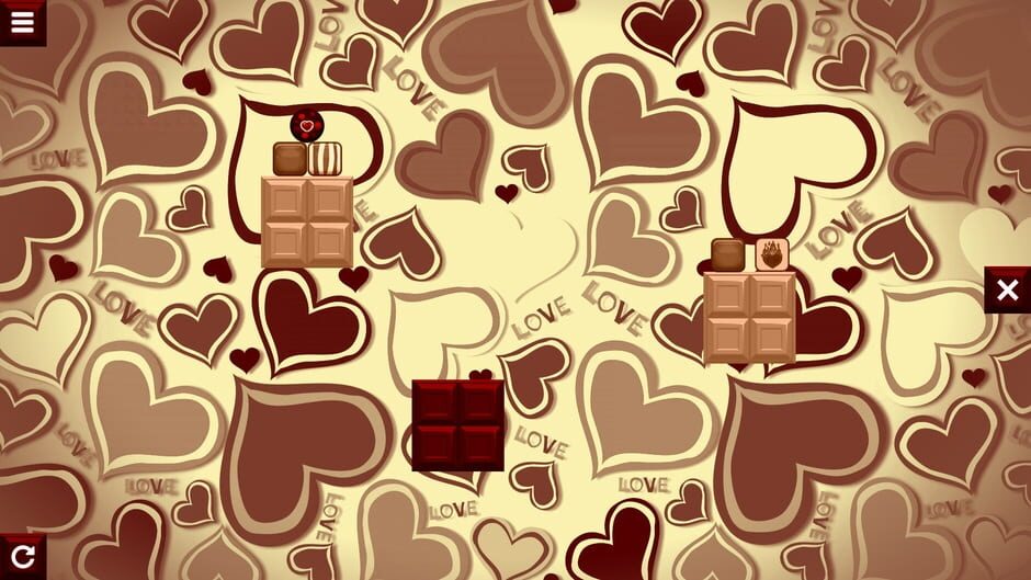 Chocolate makes you happy: Valentine's Day Screenshot