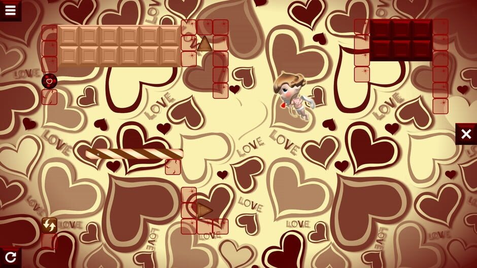Chocolate makes you happy: Valentine's Day Screenshot