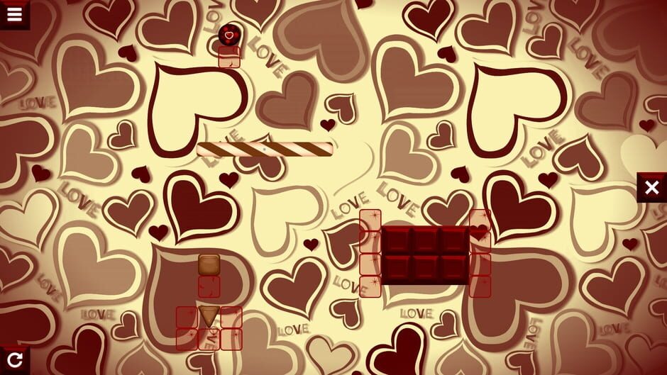 Chocolate makes you happy: Valentine's Day Screenshot