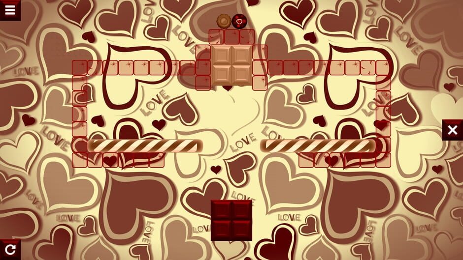 Chocolate makes you happy: Valentine's Day Screenshot