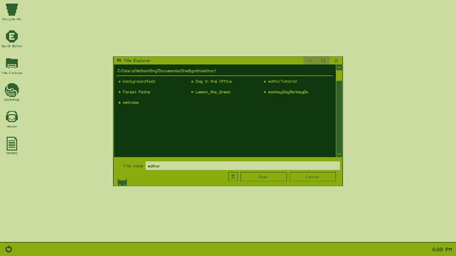One Synth screenshot