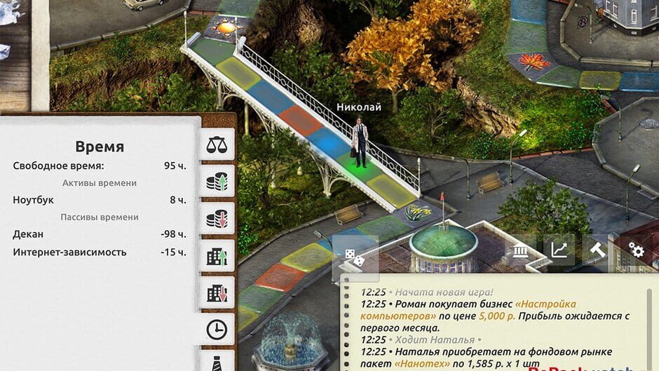 Timeflow - Time and Money Simulator Screenshot