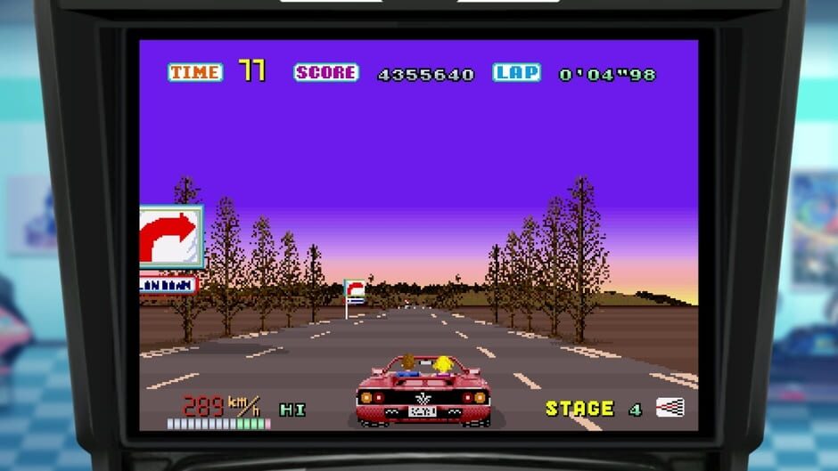 Sega Ages Out Run screenshot 1