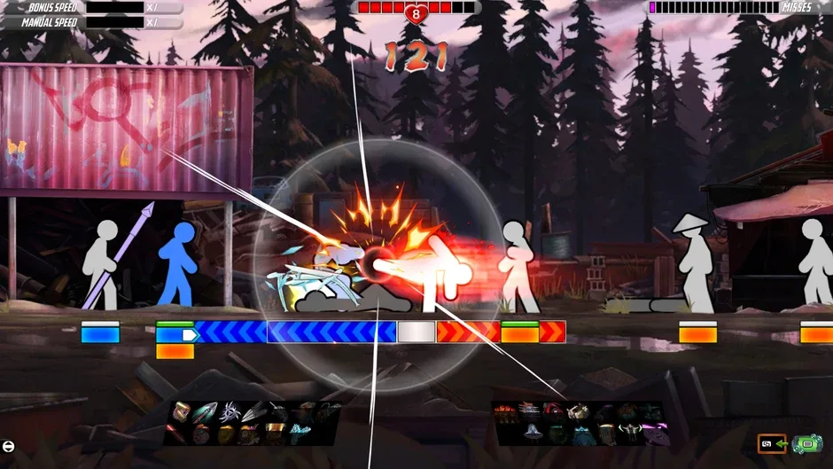 One Finger Death Punch 2, captura de tela 5
