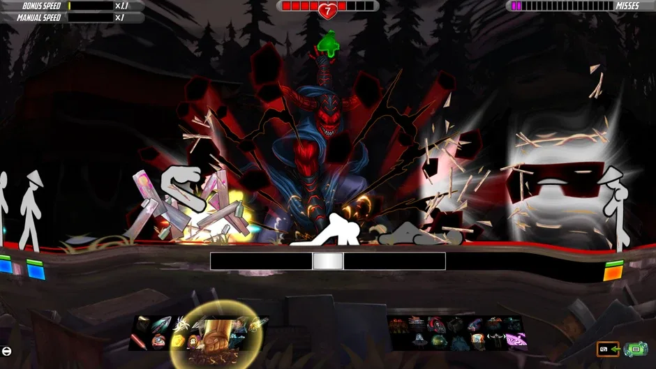 One Finger Death Punch 2, captura de tela 1