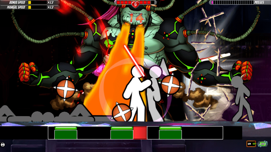 One Finger Death Punch 2 Screenshot