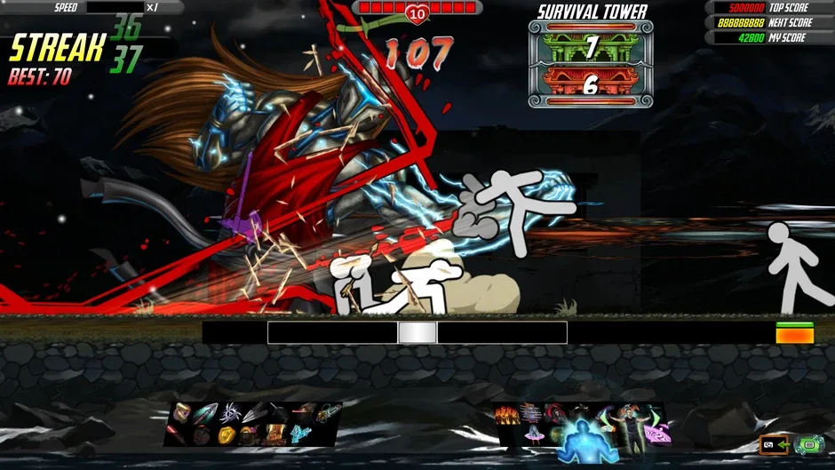 One Finger Death Punch 2, captura de tela 2