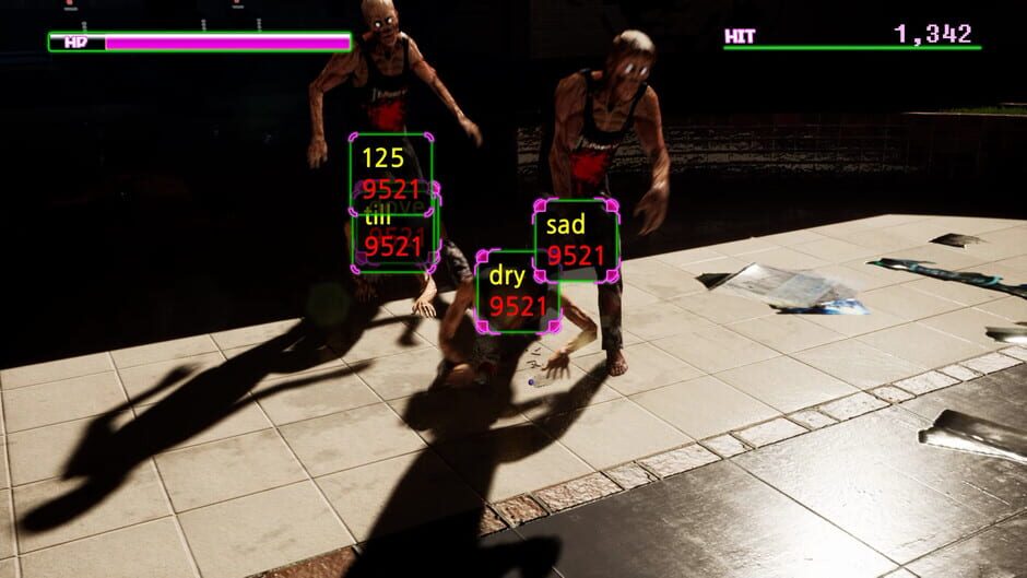 สกรีนช็อตจาก Zombie Killer: Type to Shoot! (รูปที่ 11)
