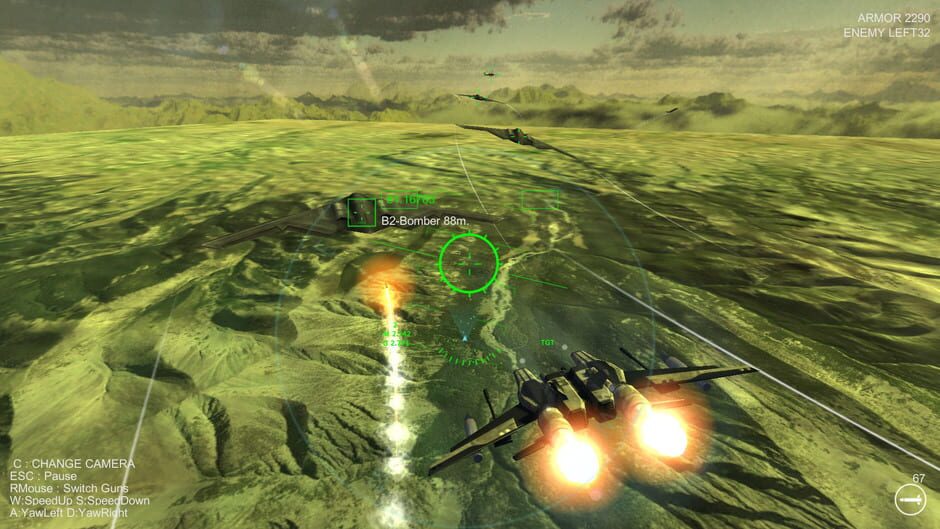 SkyGameChanger-AirCombat II- Screenshot