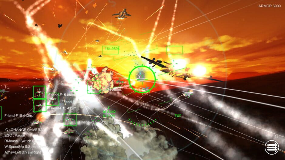 SkyGameChanger-AirCombat II- Screenshot