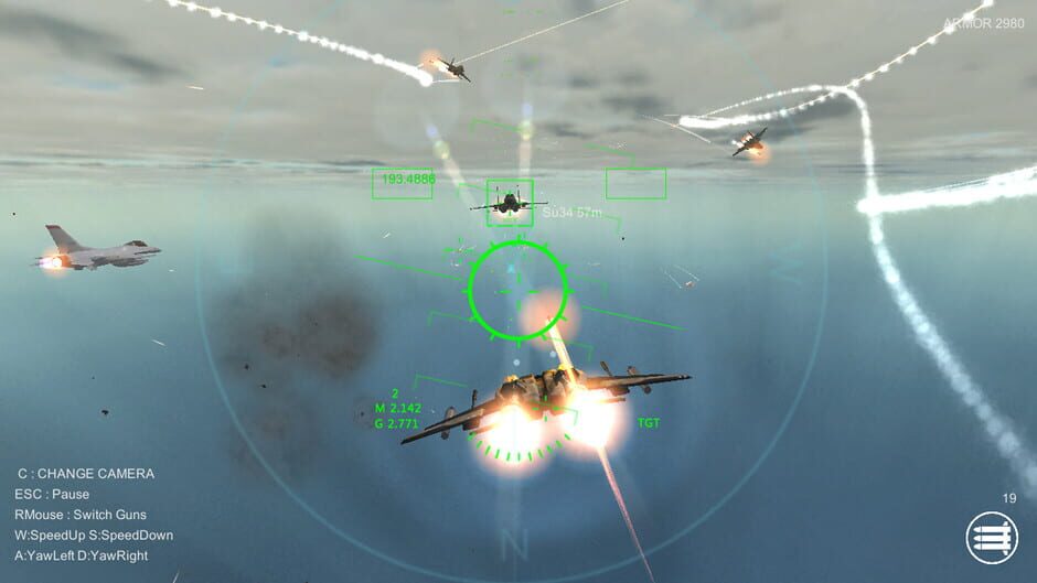 SkyGameChanger-AirCombat II- Screenshot