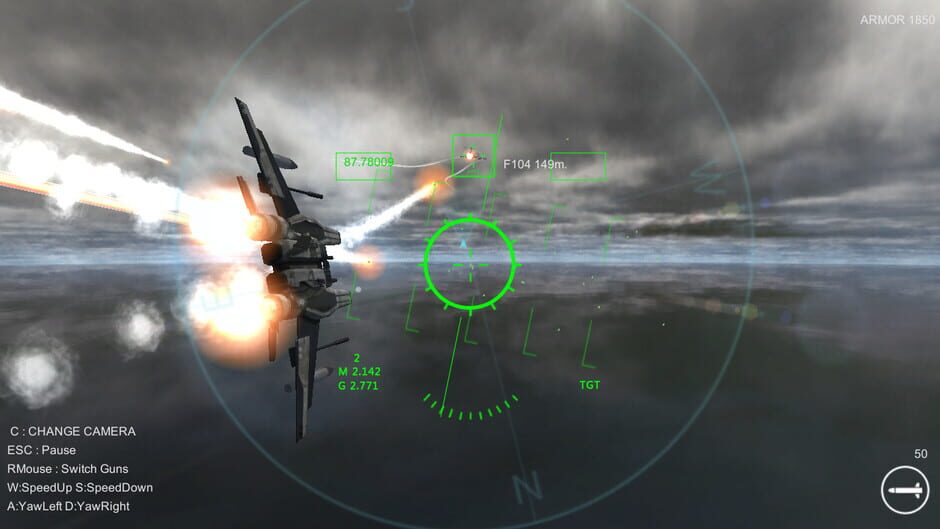 SkyGameChanger-AirCombat II- Screenshot