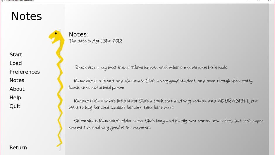 Manna for our Malices Screenshot