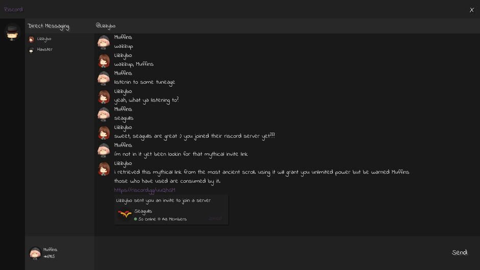 Riscord screenshot