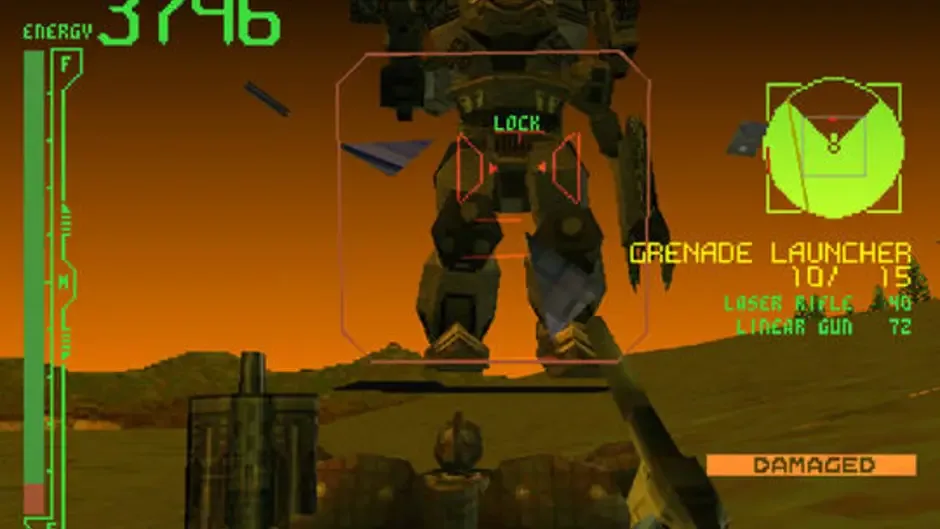 Armored Core, captura de tela 3